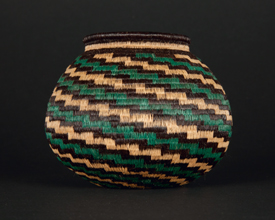 Colorful Geometric Basket #7729