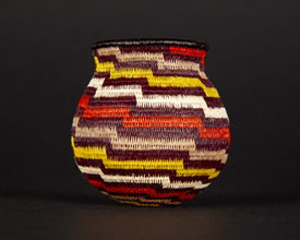 Colorful Geometric Basket #8719