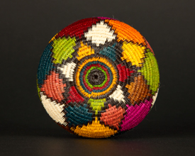 Colorful Geometric Basket #8912