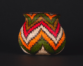 Colorful Geometric Basket #9360