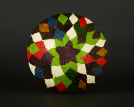 Colorful Geometric Basket #9801