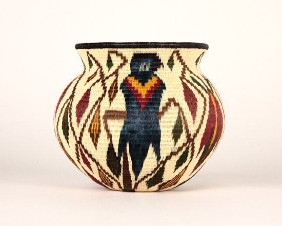 Pictorial Basket #2091