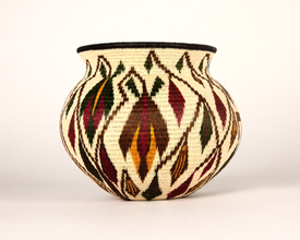 Pictorial Basket #2091