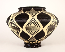 Black & White Basket #4484