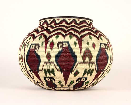 Pictorial Basket #4966