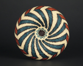 Colorful Geometric Basket #4395