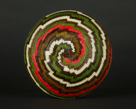 Colorful Geometric Basket #4783