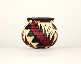 Colorful Geometric Basket #5858