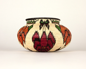 Pictorial Basket #5870