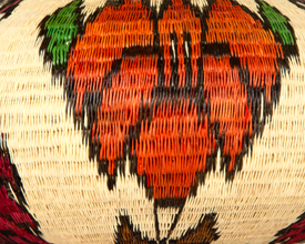 Pictorial Basket #5870