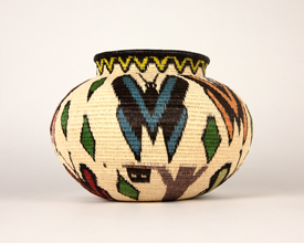 Pictorial Basket #5877