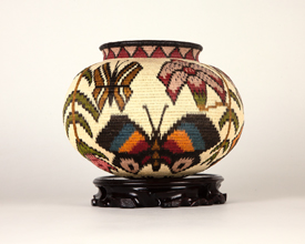 Pictorial Basket #5878