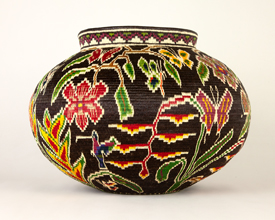Pictorial Basket #5893