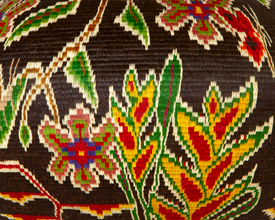 Pictorial Basket #5893