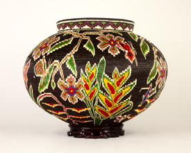 Pictorial Basket #5893