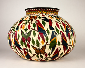 Pictorial Basket #5895