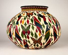 Pictorial Basket #5895