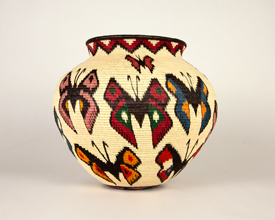 Pictorial Basket #5901