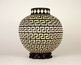 Black & White Basket #5920