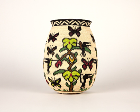Pictorial Basket #5925