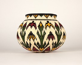 Pictorial Basket #5932