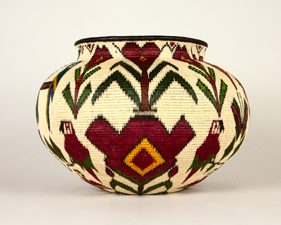 Pictorial Basket #5946