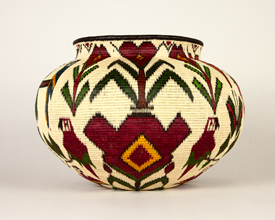 Pictorial Basket #5946
