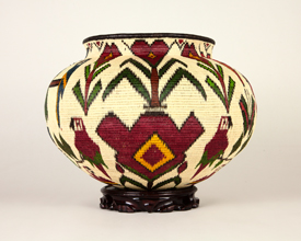 Pictorial Basket #5946