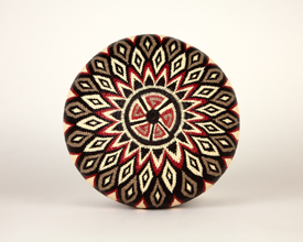 Colorful Geometric Basket #5948