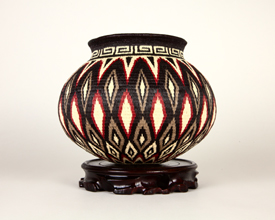 Colorful Geometric Basket #5948