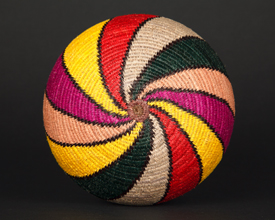 Colorful Geometric Basket #5152