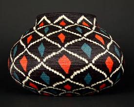 Colorful Geometric Basket #5205