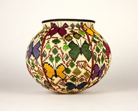 Pictorial Basket #6033
