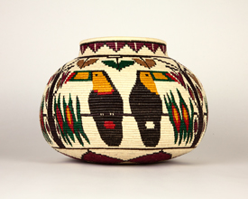 Pictorial Basket #6037