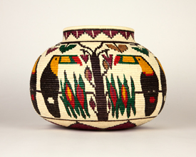 Pictorial Basket #6037