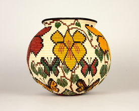Pictorial Basket #6038