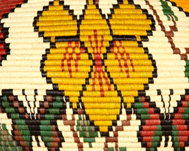 Pictorial Basket #6038