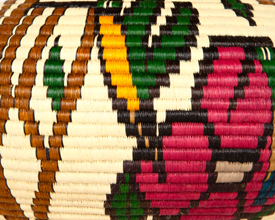 Pictorial Basket #6043