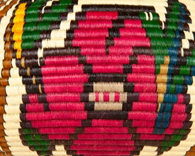 Pictorial Basket #6043