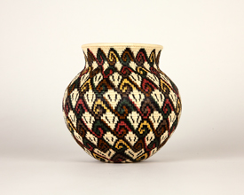 Colorful Geometric Basket #6056