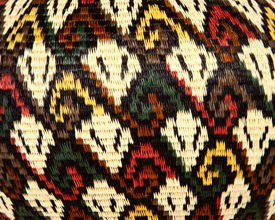 Colorful Geometric Basket #6056