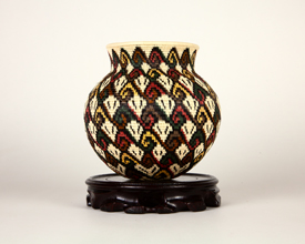 Colorful Geometric Basket #6056