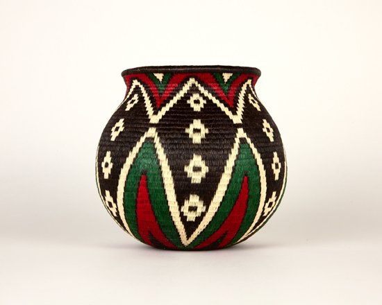 Colorful Geometric Basket #6059