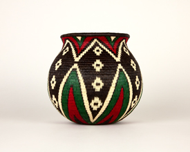 Colorful Geometric Basket #6059
