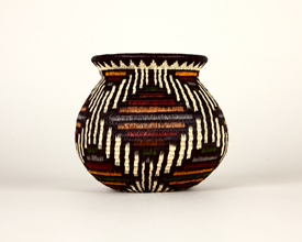Colorful Geometric Basket #6067