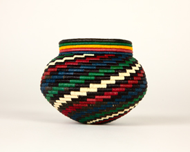 Colorful Geometric Basket #6070