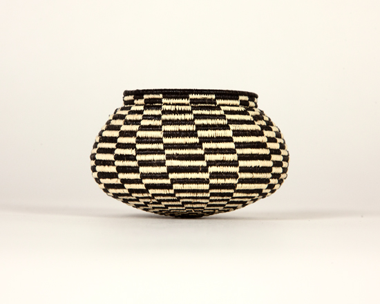 Black & White Basket #6087