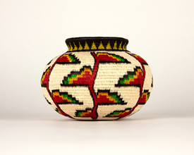Pictorial Basket #6177