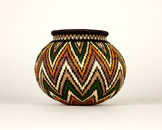 Colorful Geometric Basket #6181