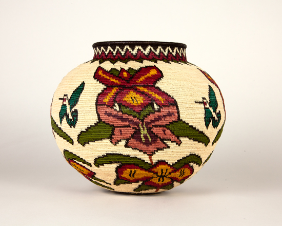 Pictorial Basket #6196